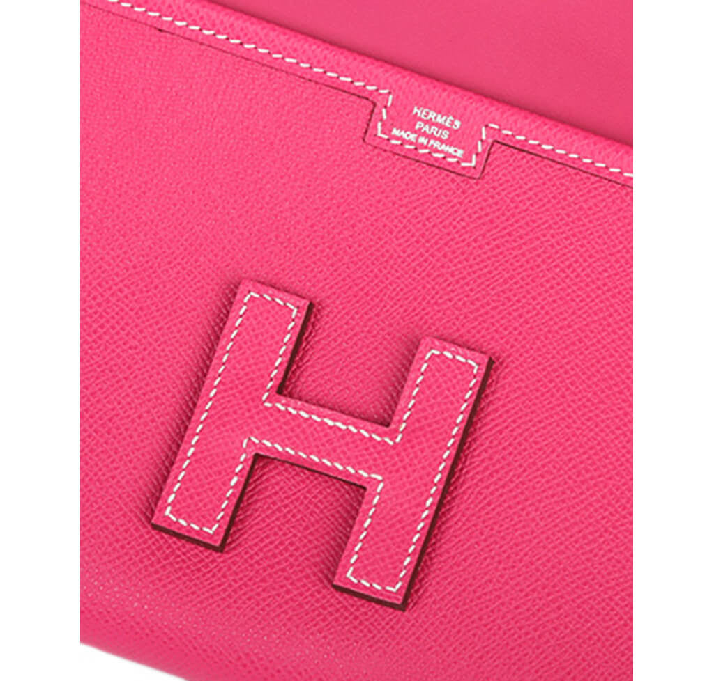 Hermès Jige Clutch 29 Rose Tyrien