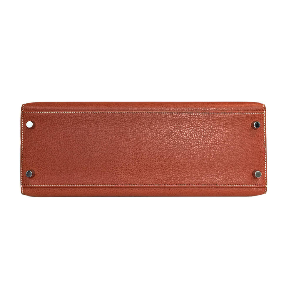 Hermès Sellier Kelly 32 Epsom Bag in Brique