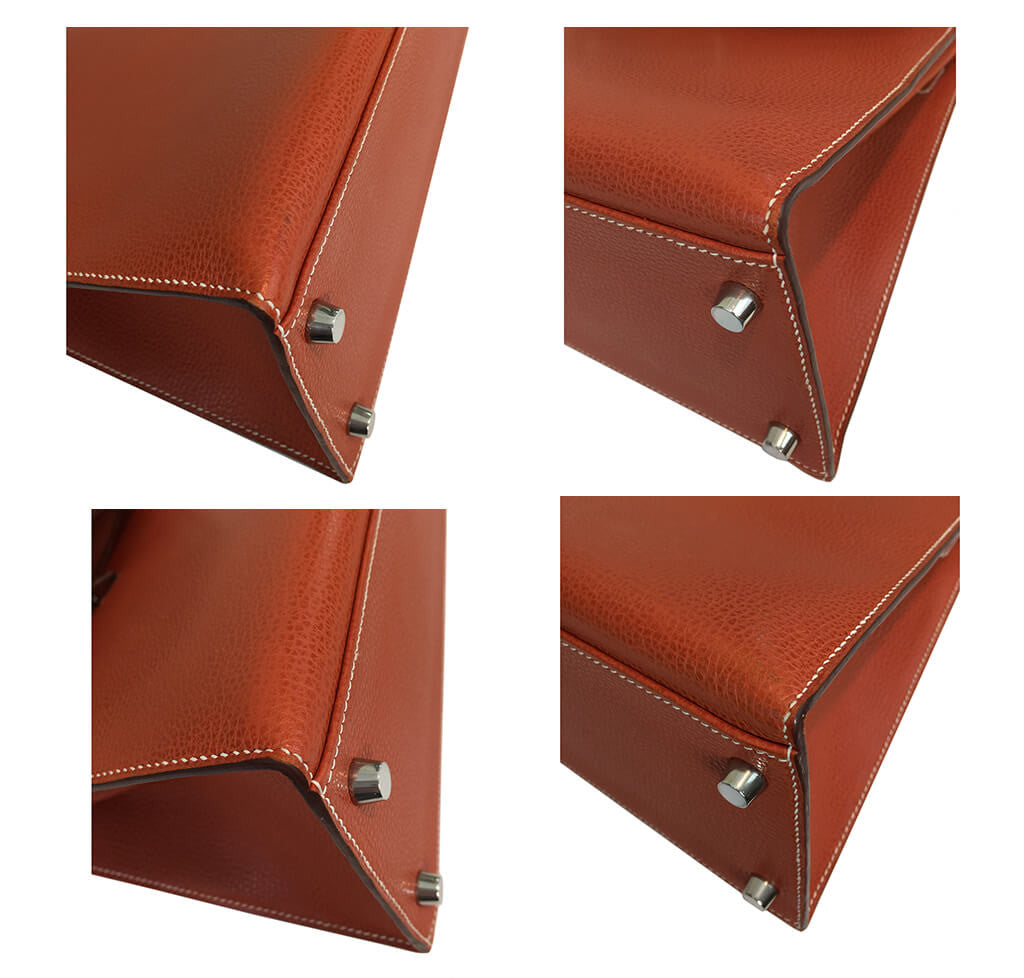 Hermès Sellier Kelly 32 Epsom Bag in Brique