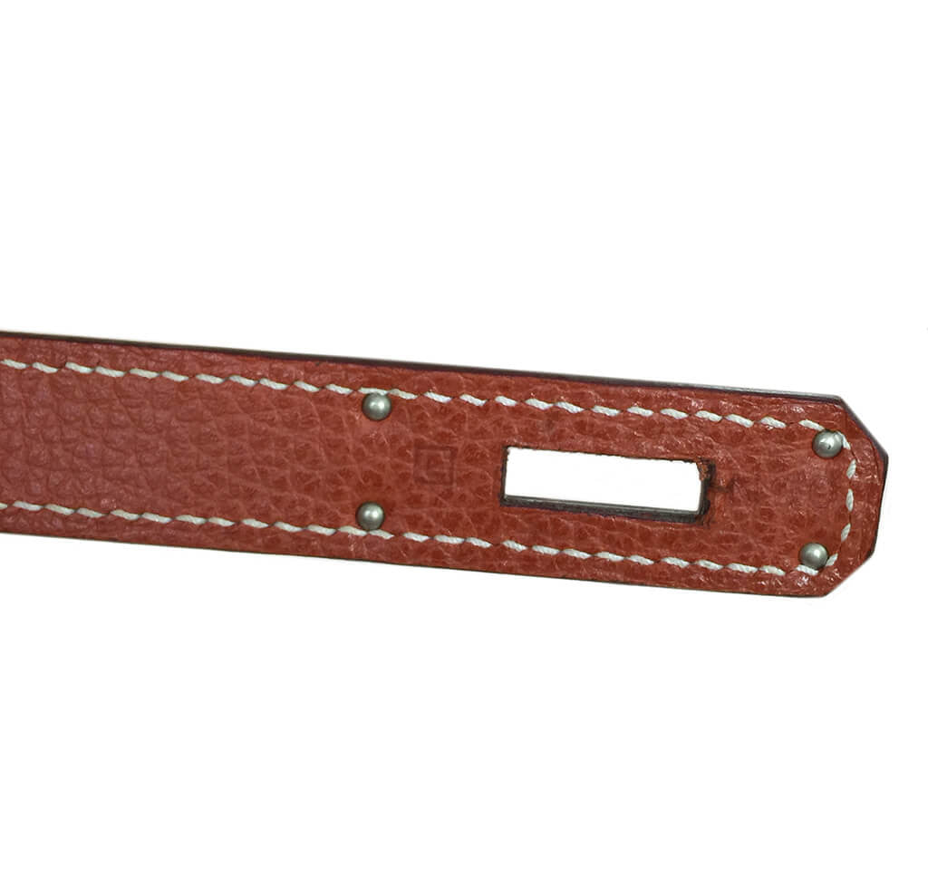 Hermès Sellier Kelly 32 Epsom Bag in Brique