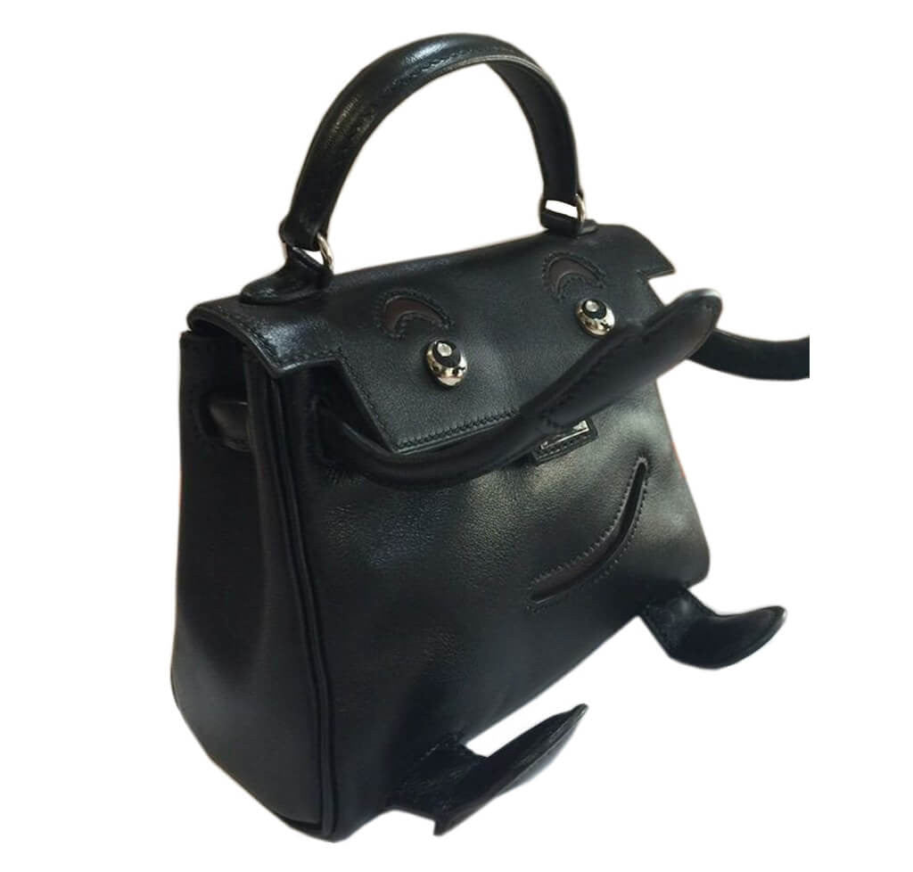 Hermès Idole Kelly Black Gulliver Bag