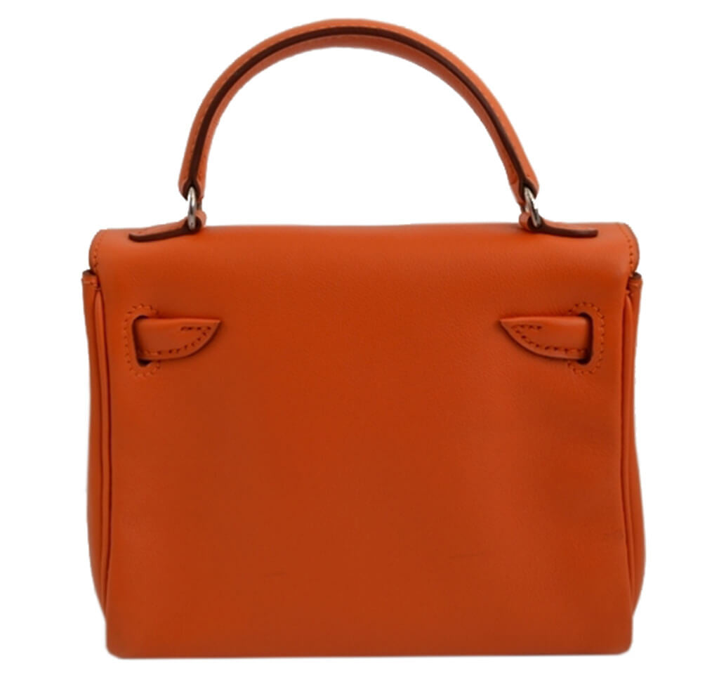 Hermès Idole Kelly Orange Gulliver Bag