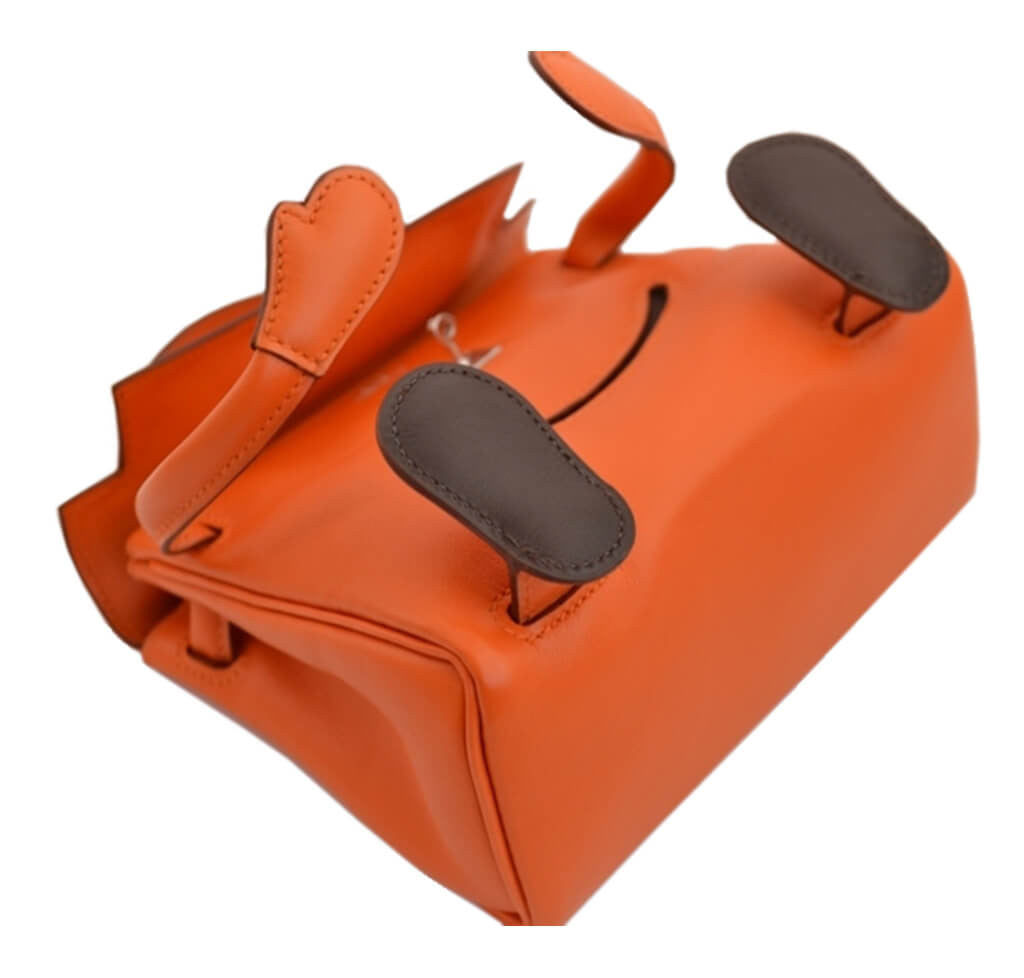Hermès Idole Kelly Orange Gulliver Bag