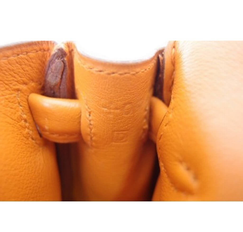 Hermès Idole Kelly Orange Gulliver Bag