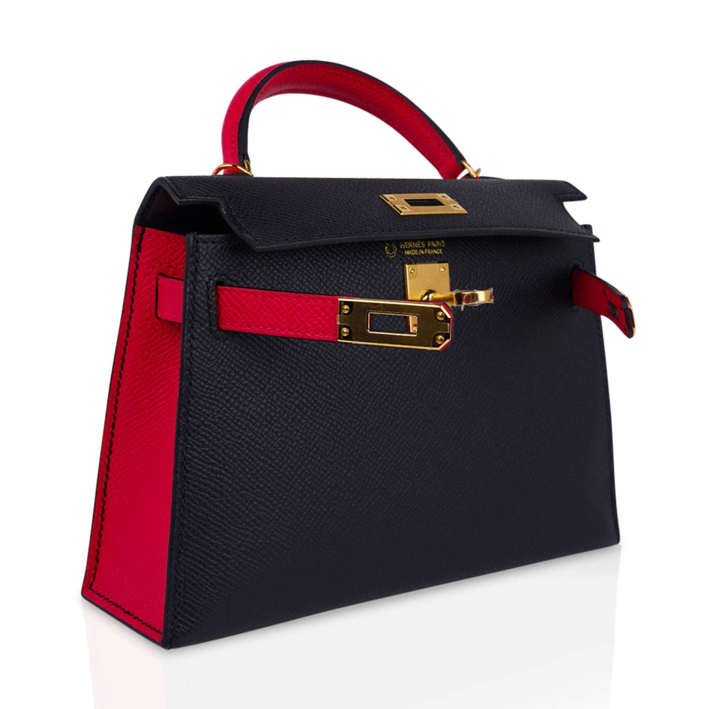 Hermès Kelly Sellier 20 Back Rose Extreme Epsom GHW HSS Bag