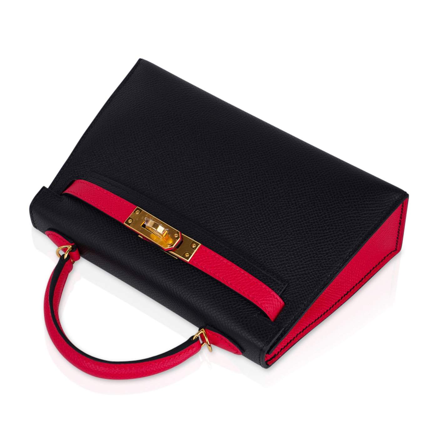 Hermès Kelly Sellier 20 Back Rose Extreme Epsom GHW HSS Bag