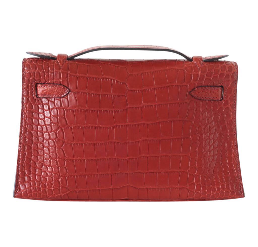 Hermès JPG Kelly Pochette Rouge H Bag