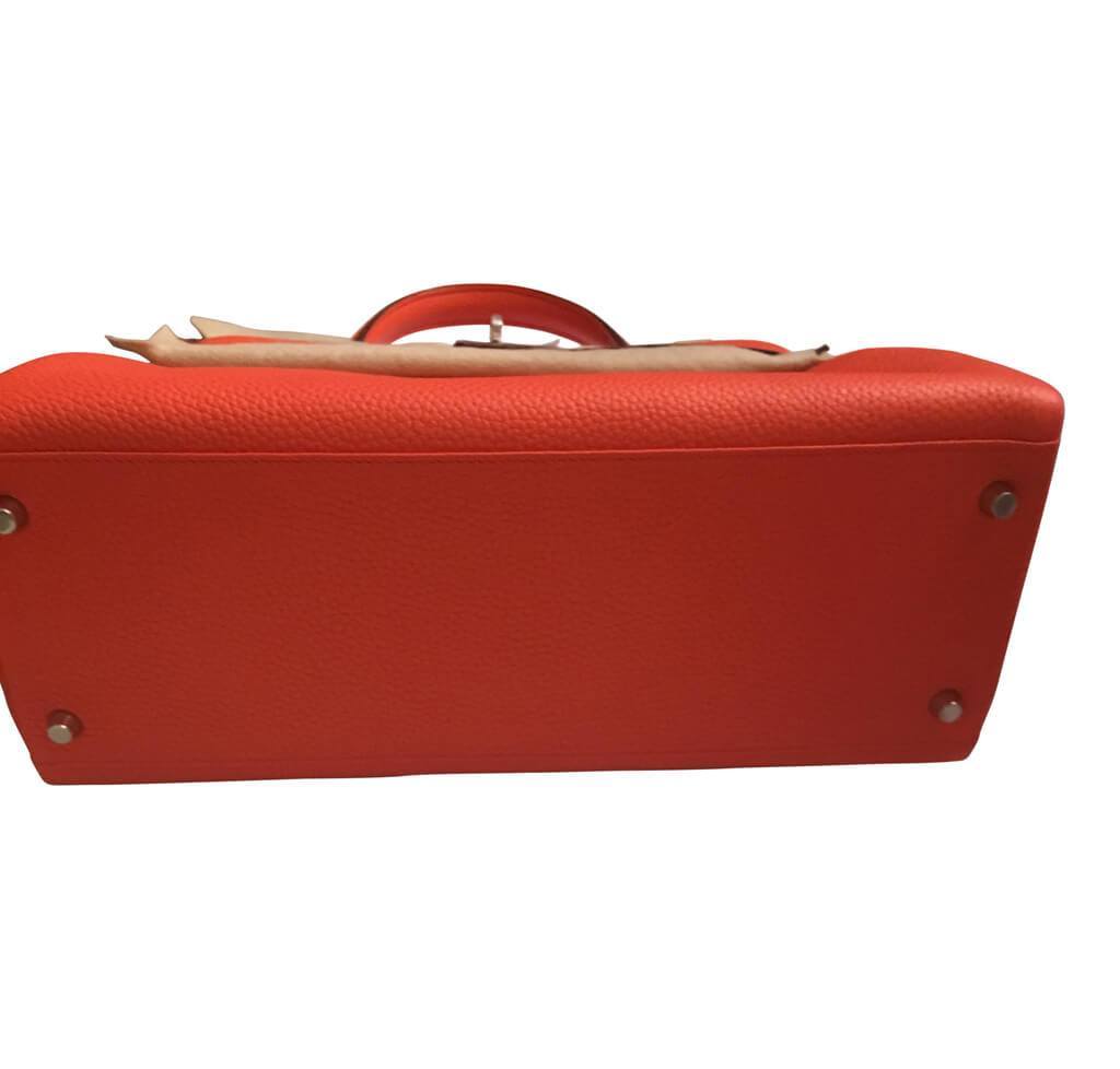 Hermès Kelly Retourne 35 Orange Poppy