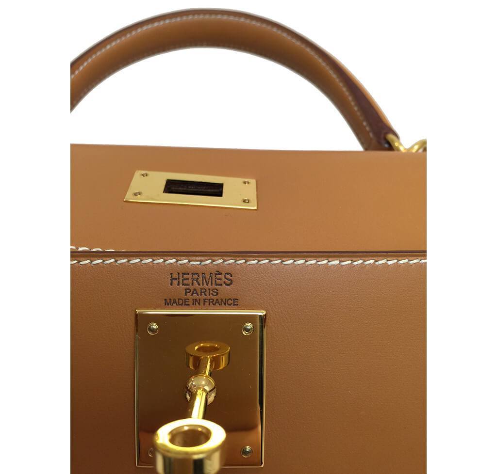 Hermès Sellier Kelly Bag 28cm Gold