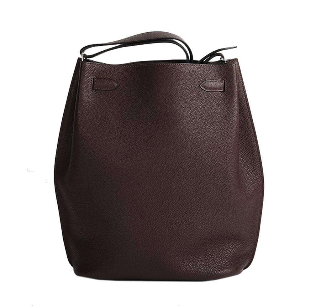 Hermès So Kelly 26 Bag Chocolate Togo