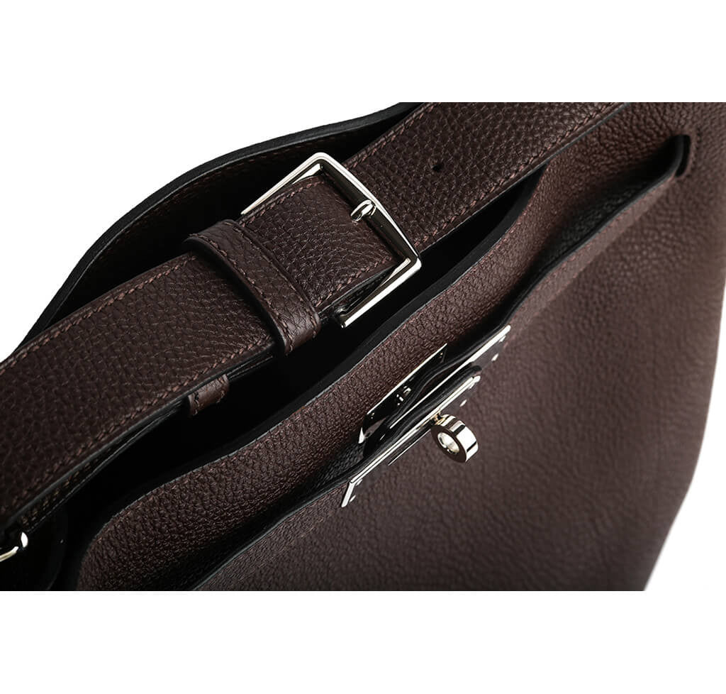 Hermès So Kelly 26 Bag Chocolate Togo