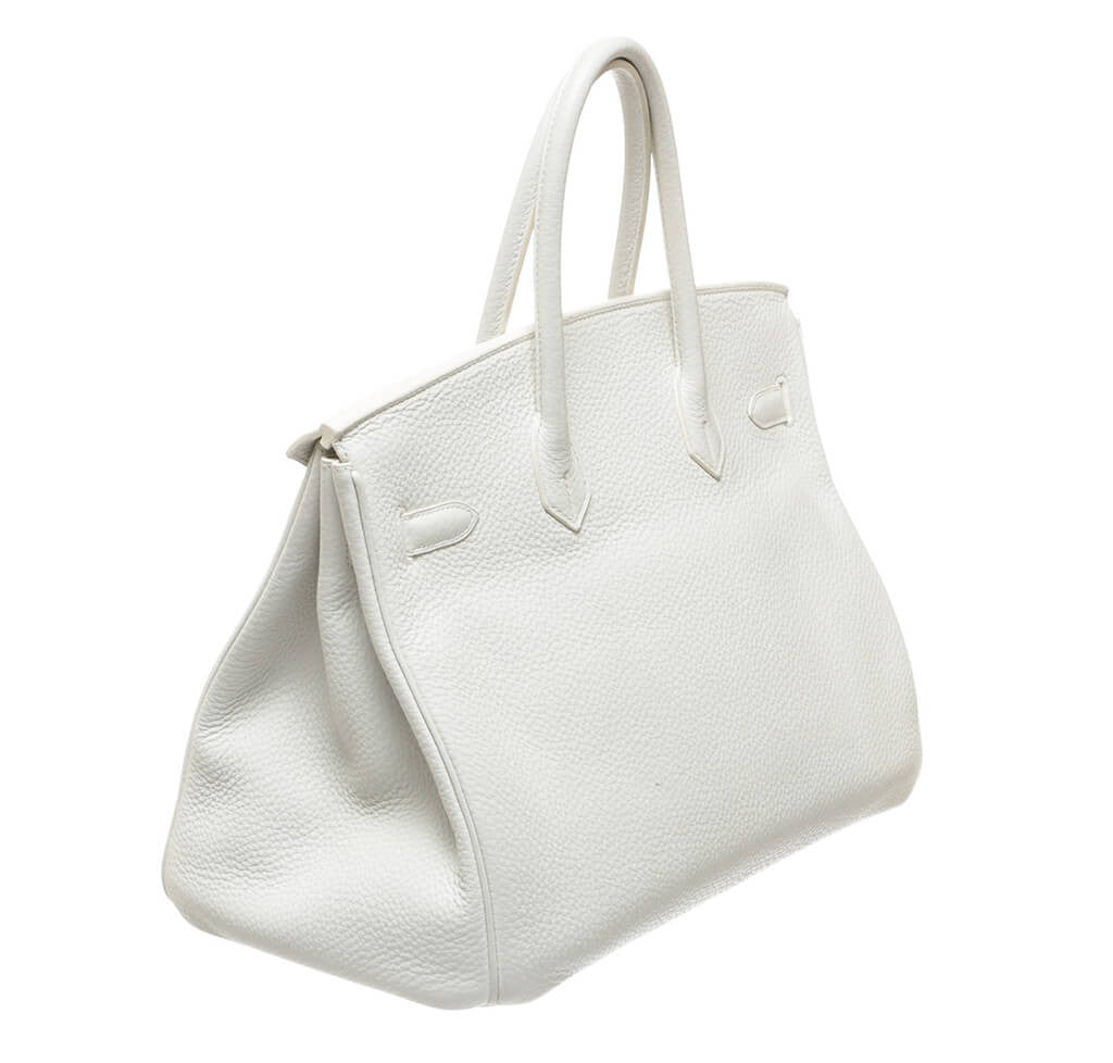 Hermès Togo Birkin Bag 35cm White