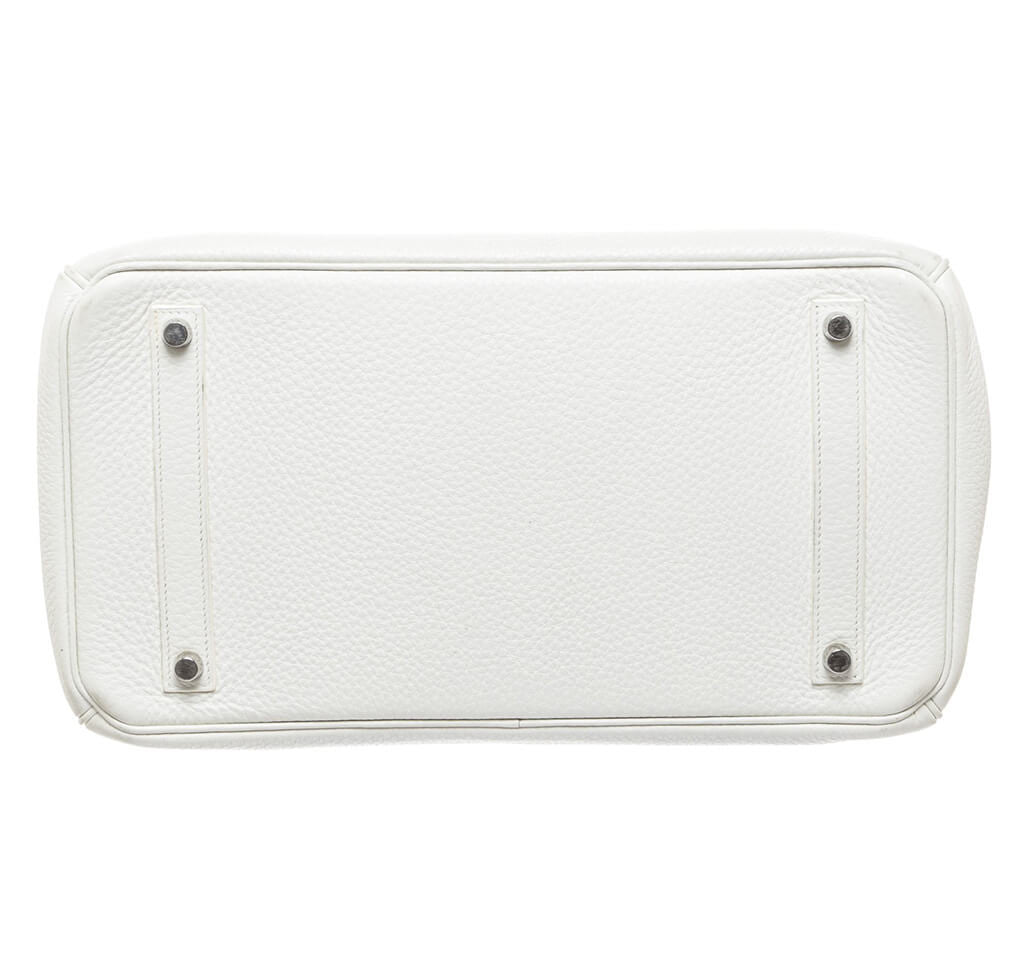 Hermès Togo Birkin Bag 35cm White