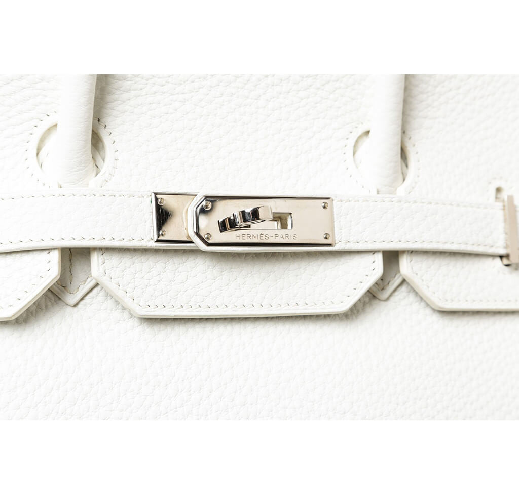 Hermès Togo Birkin Bag 35cm White