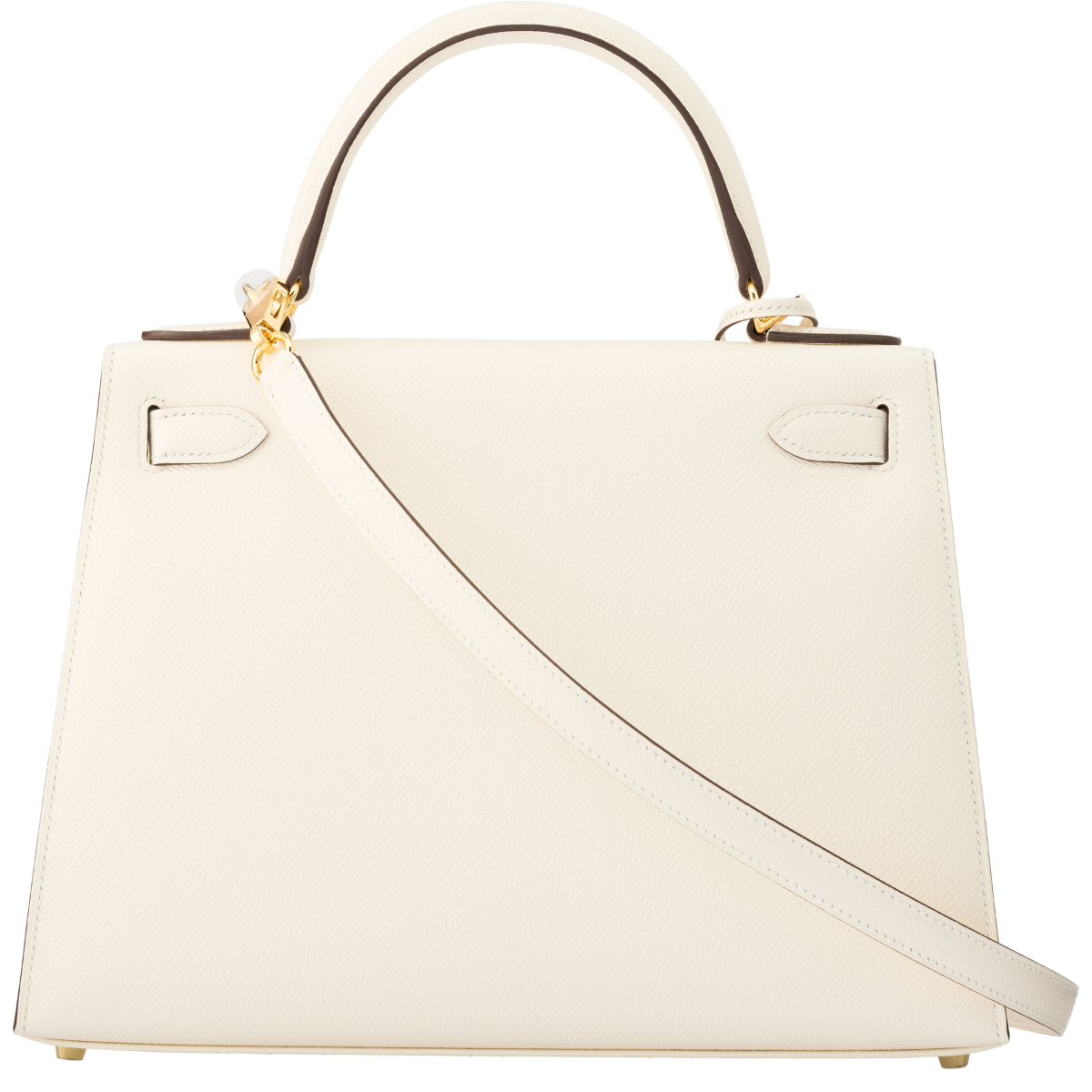 Hermès Kelly 28 Sellier Nata Epsom GHW