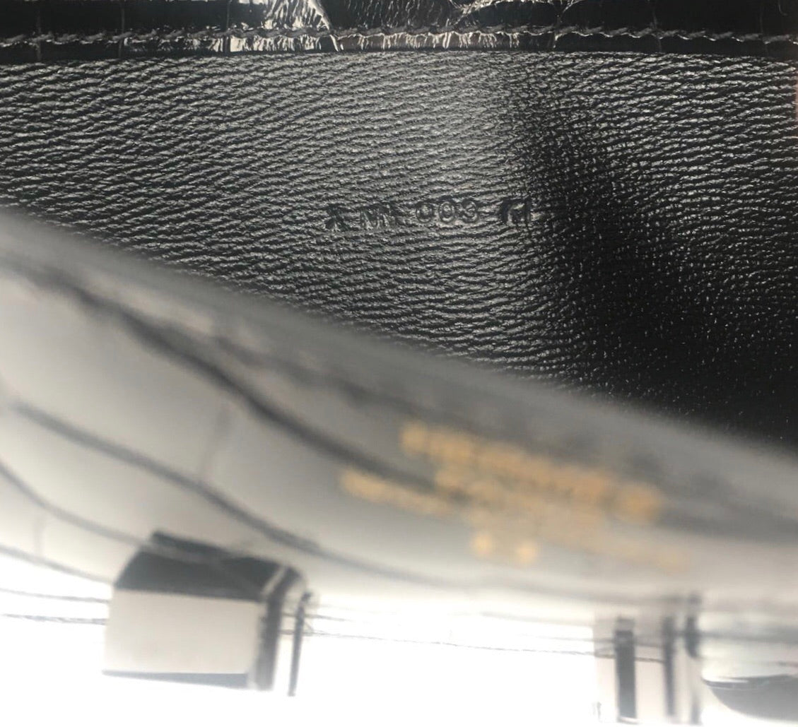 Hermes | So Black Alligator Constance Wallet