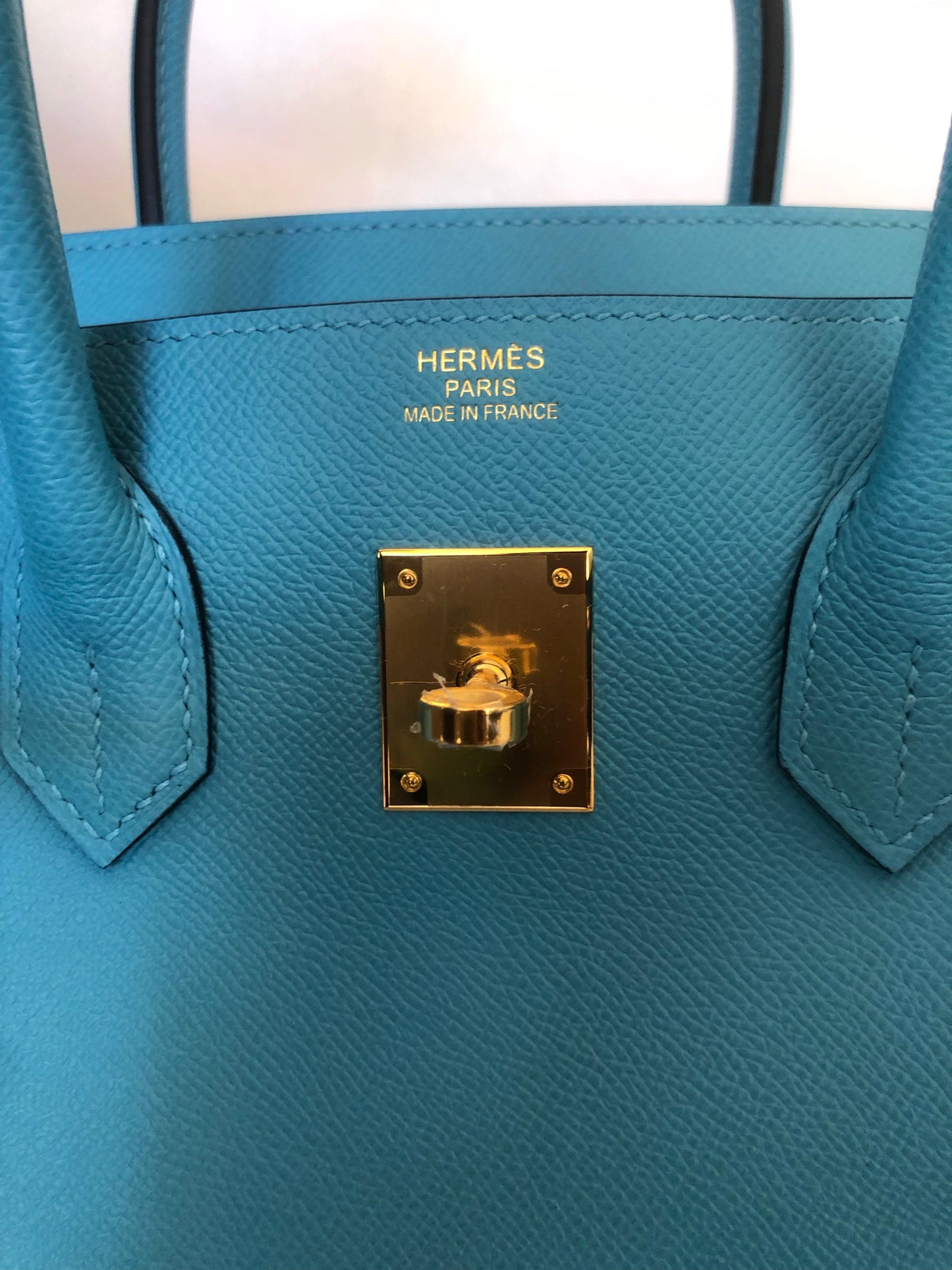 Hermès |Turquoise Birkin with Gold Hardware | 35