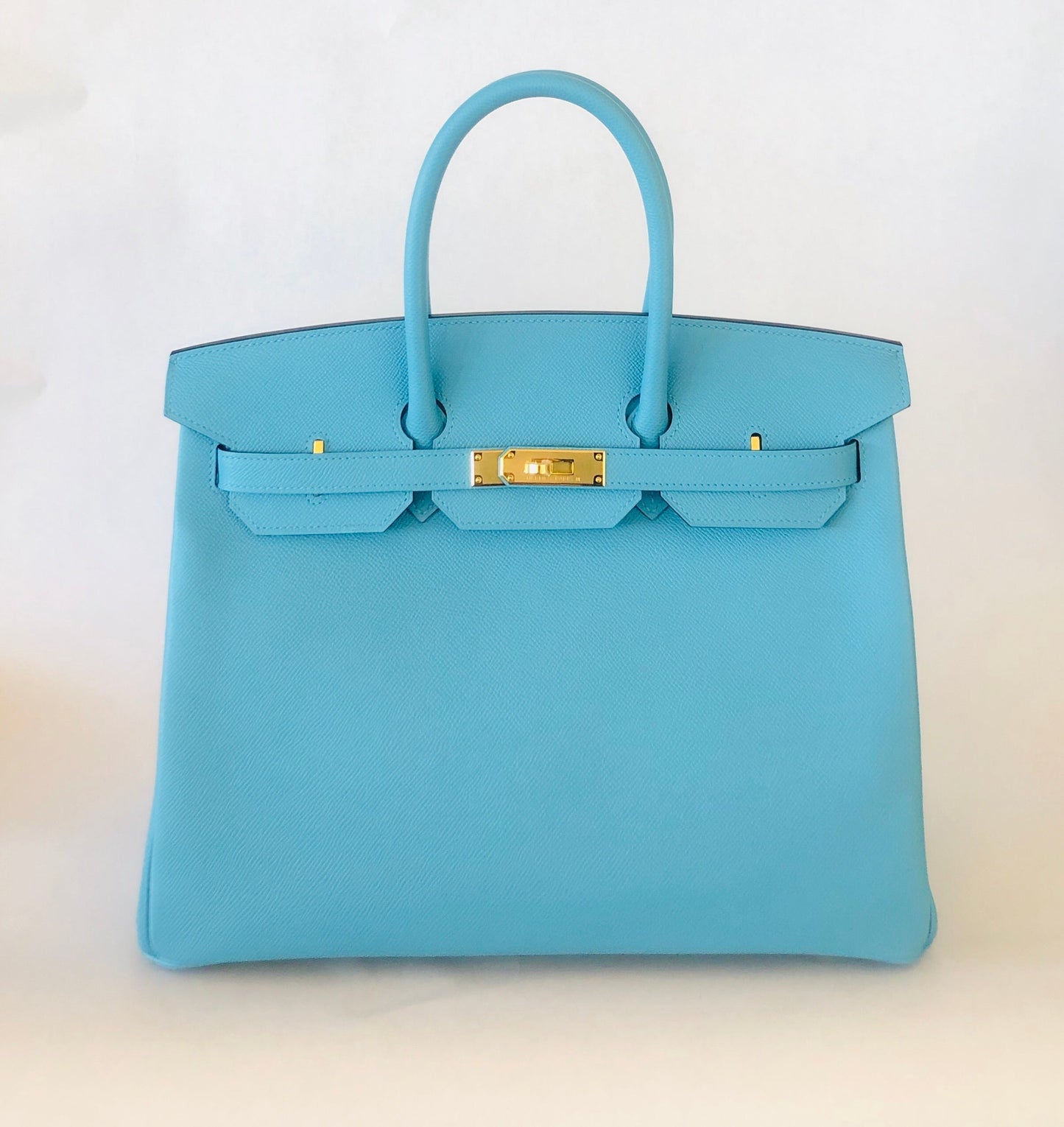 Hermès |Turquoise Birkin with Gold Hardware | 35