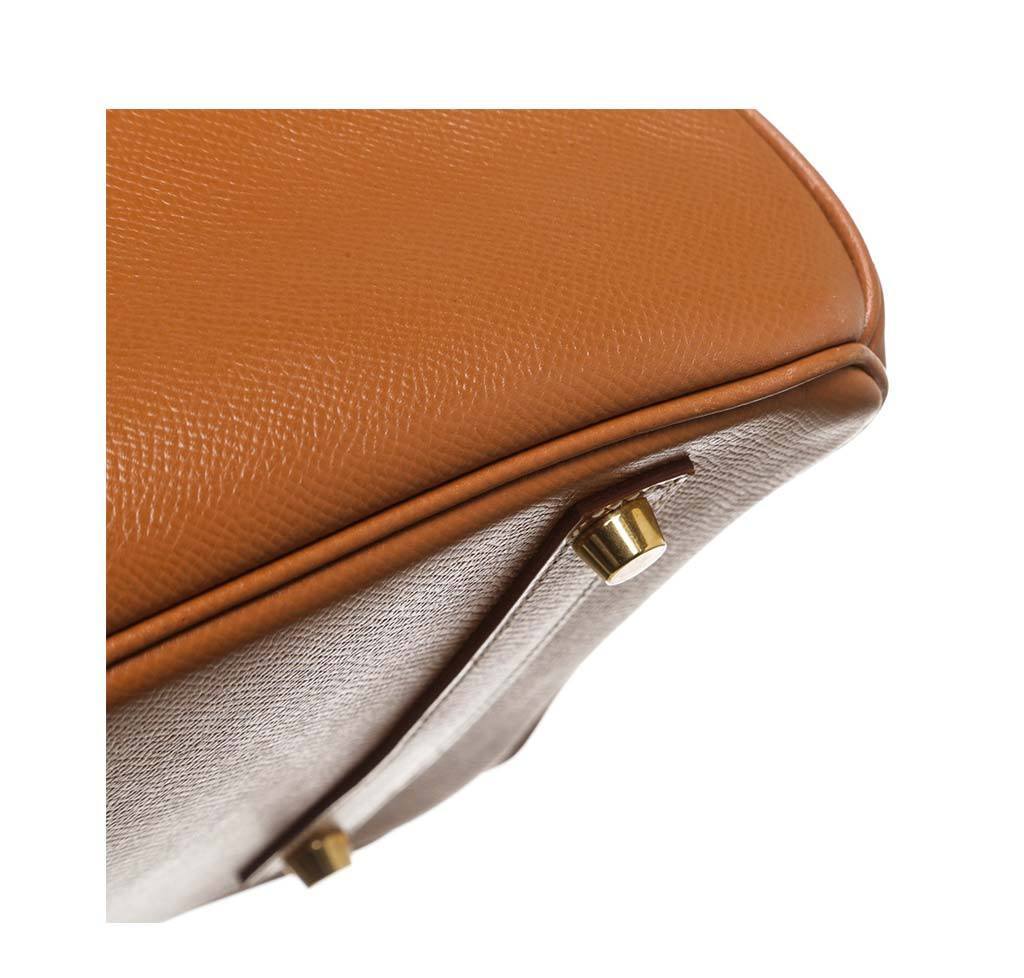 Hermès Birkin 35 Gold Epsom Bag GHW
