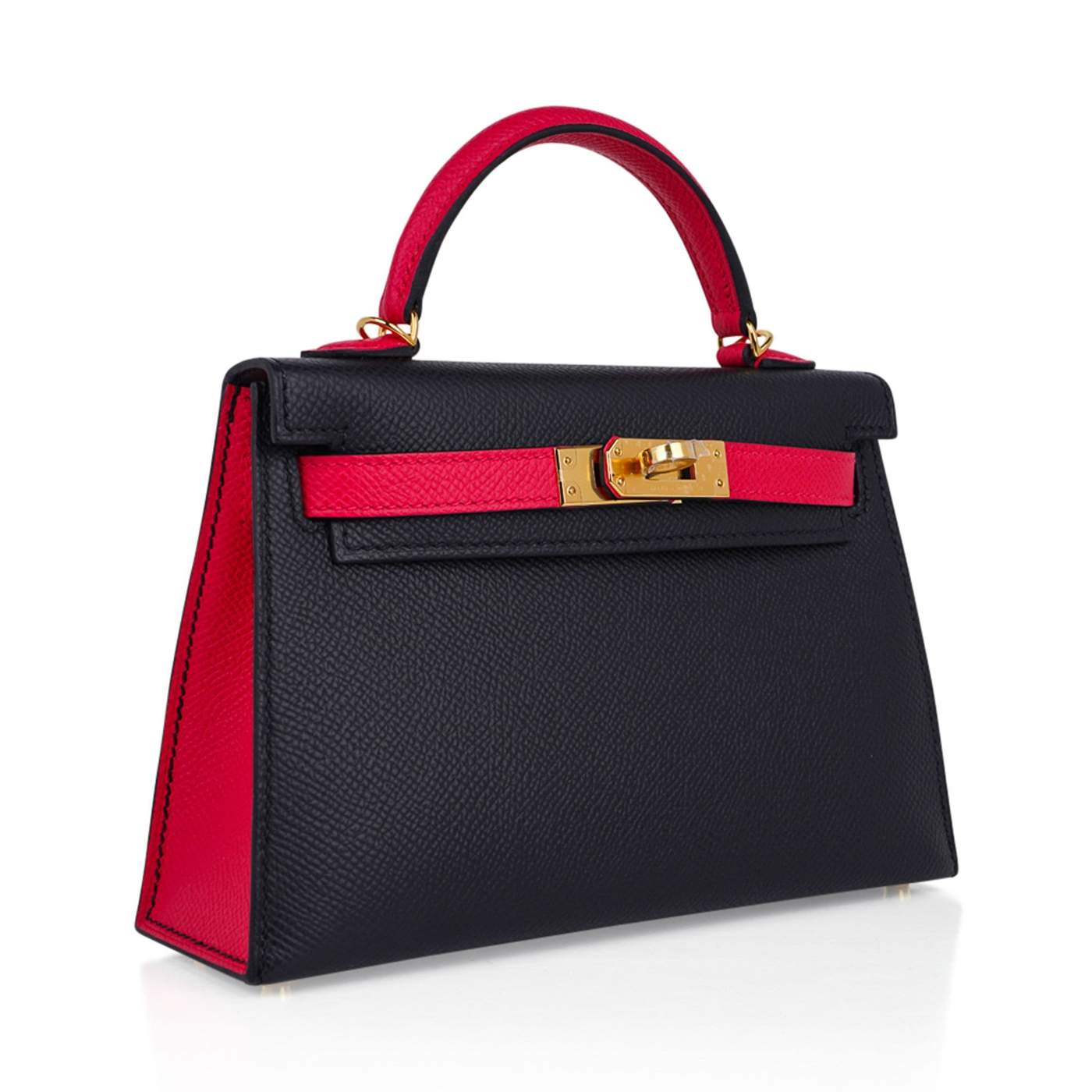 Hermès Kelly Sellier 20 Back Rose Extreme Epsom GHW HSS Bag