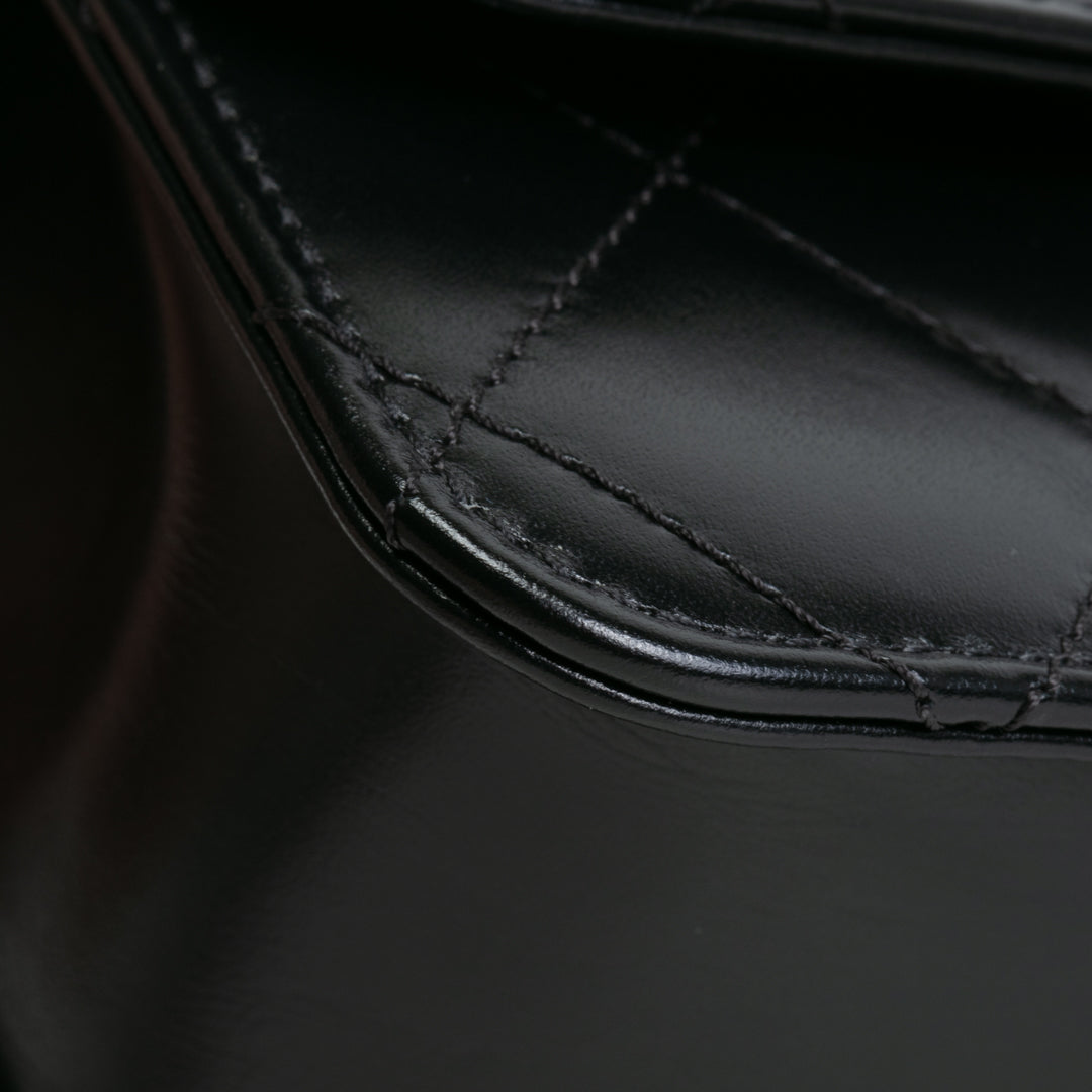 CHANEL Small Perfect Fit Flap Bag - Shiny Black