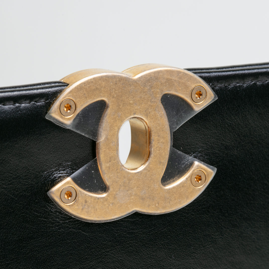CHANEL Small Perfect Fit Flap Bag - Shiny Black