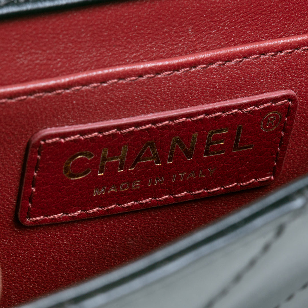 CHANEL Small Perfect Fit Flap Bag - Shiny Black