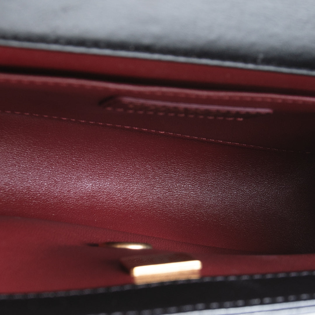 CHANEL Small Perfect Fit Flap Bag - Shiny Black