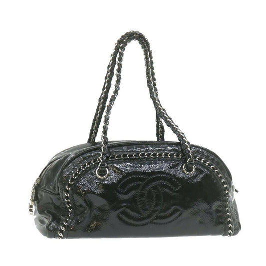 Chanel Cc Chain Hand Bag Enamel