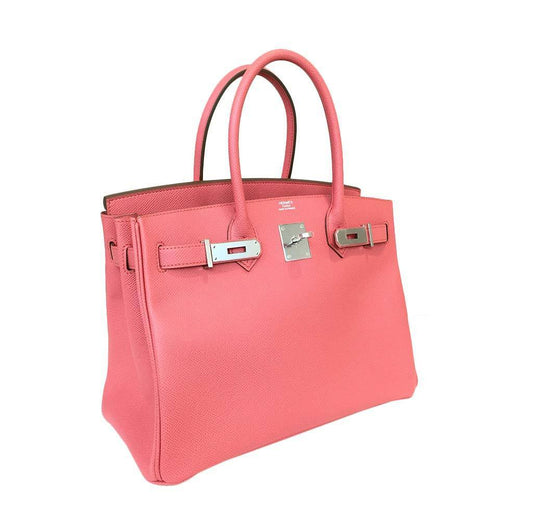 Hermès Birkin 30 Bag Pink Flamingo PHW