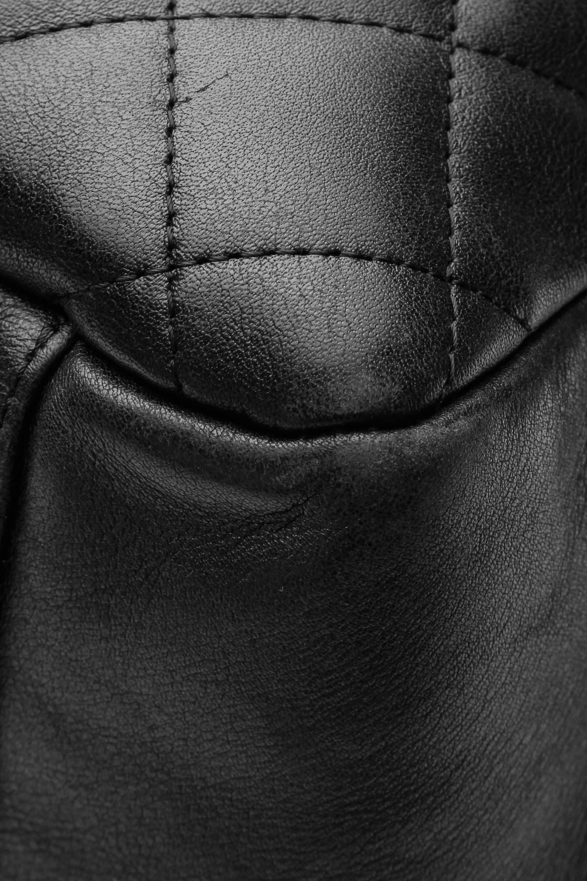 Cambon Ligne Flap Large Tote Bag - Black