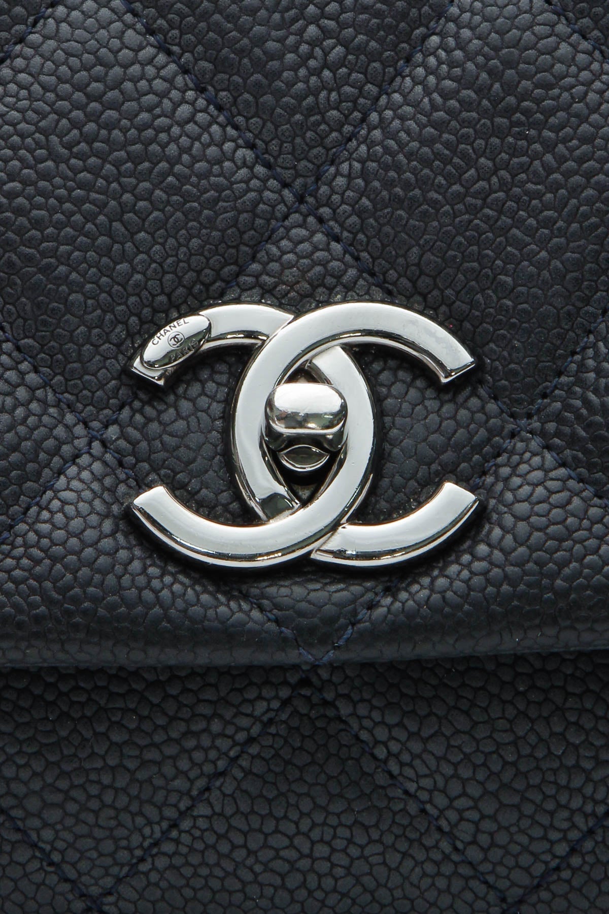 Accordion Flap Bag - Navy