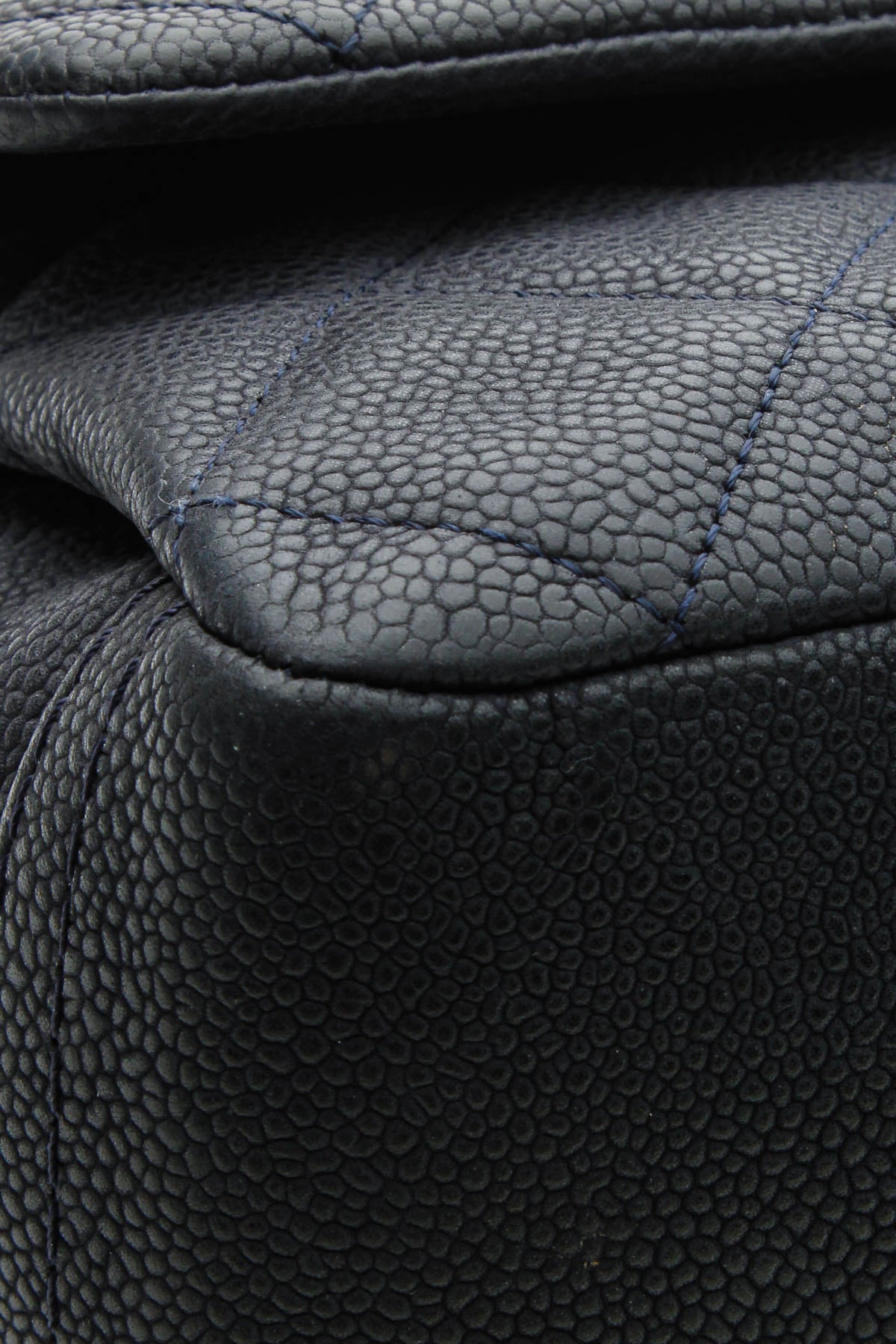 Accordion Flap Bag - Navy