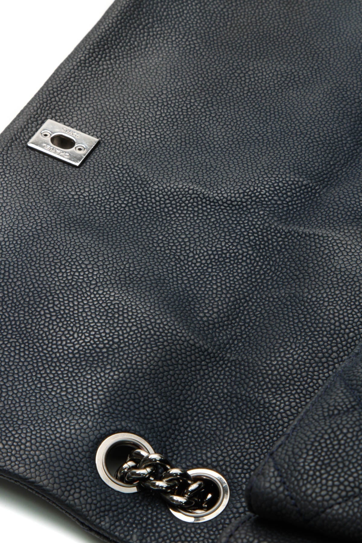 Accordion Flap Bag - Navy