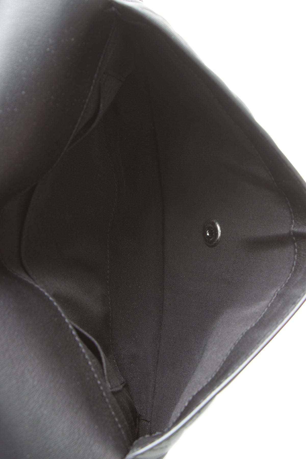 Accordion Flap Bag - Black