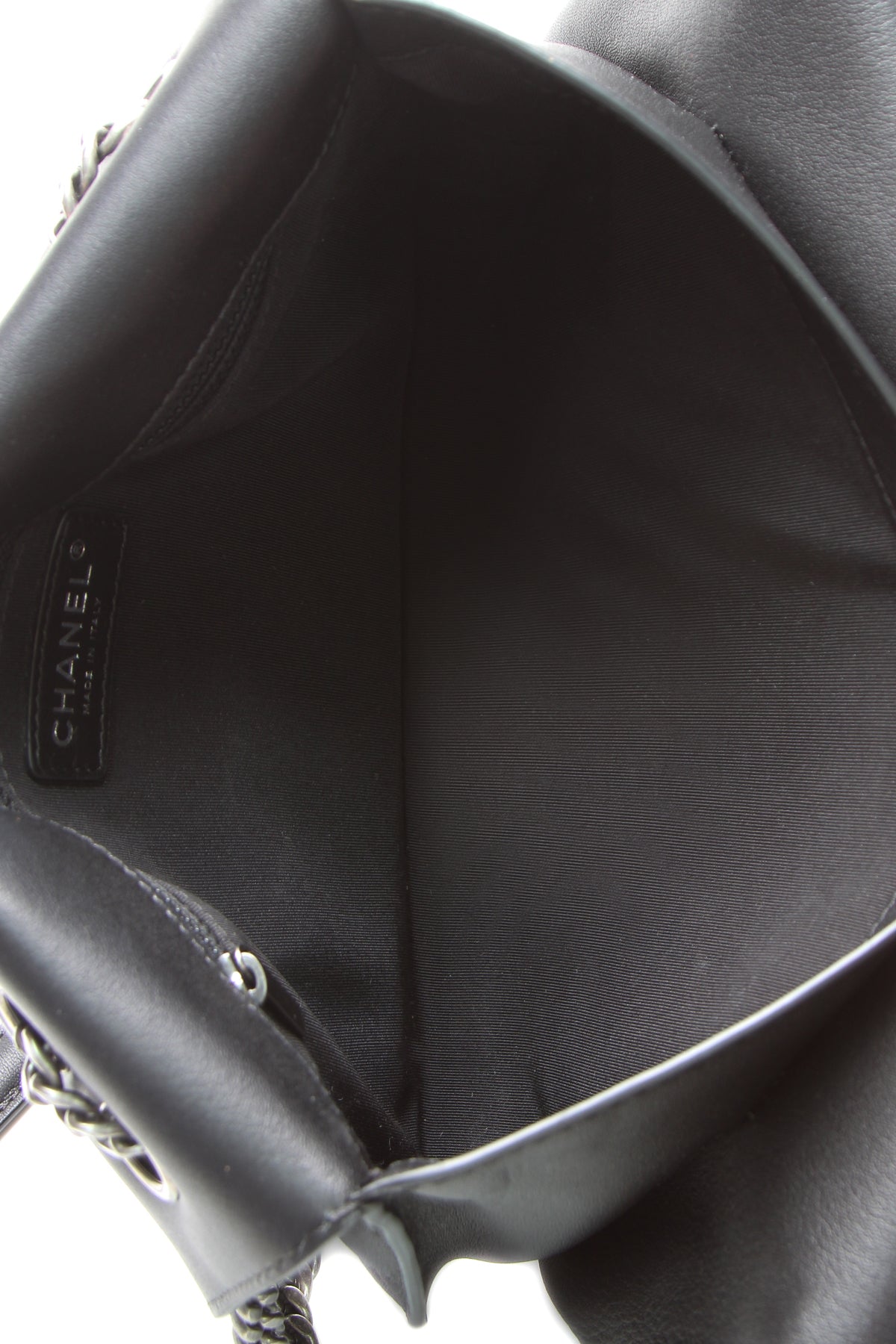 Accordion Flap Bag - Black