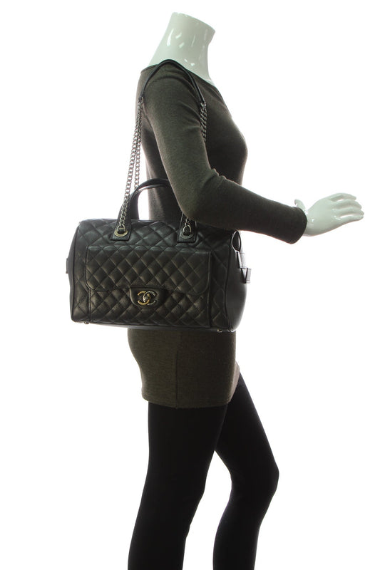 Casual Pocket Bowling Bag - Black