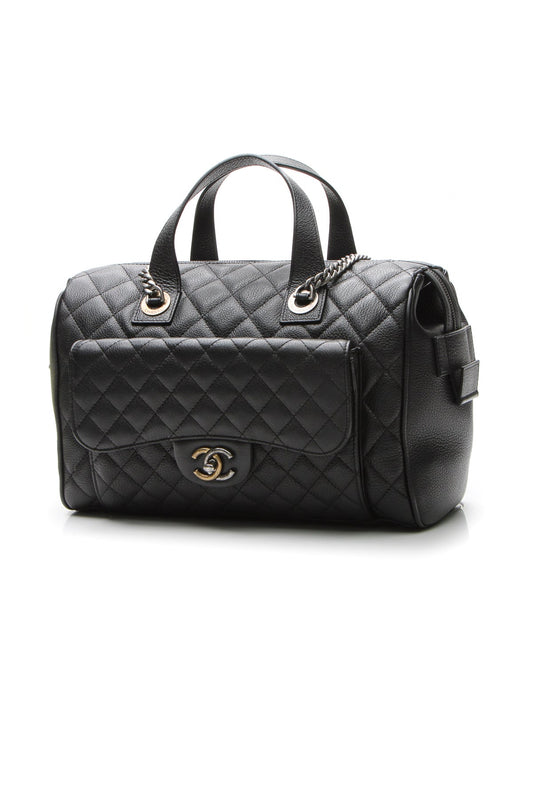 Casual Pocket Bowling Bag - Black