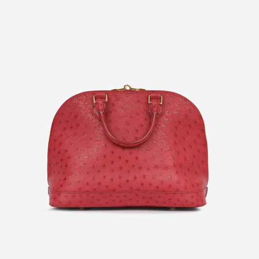 Louis Vuitton Alma PM - Raspberry Ostrich