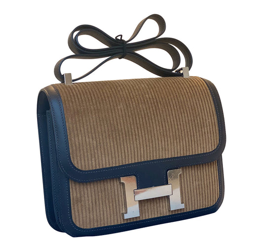 Hermès Constance 24 Velours Cotele Swift Limited Edition Bag
