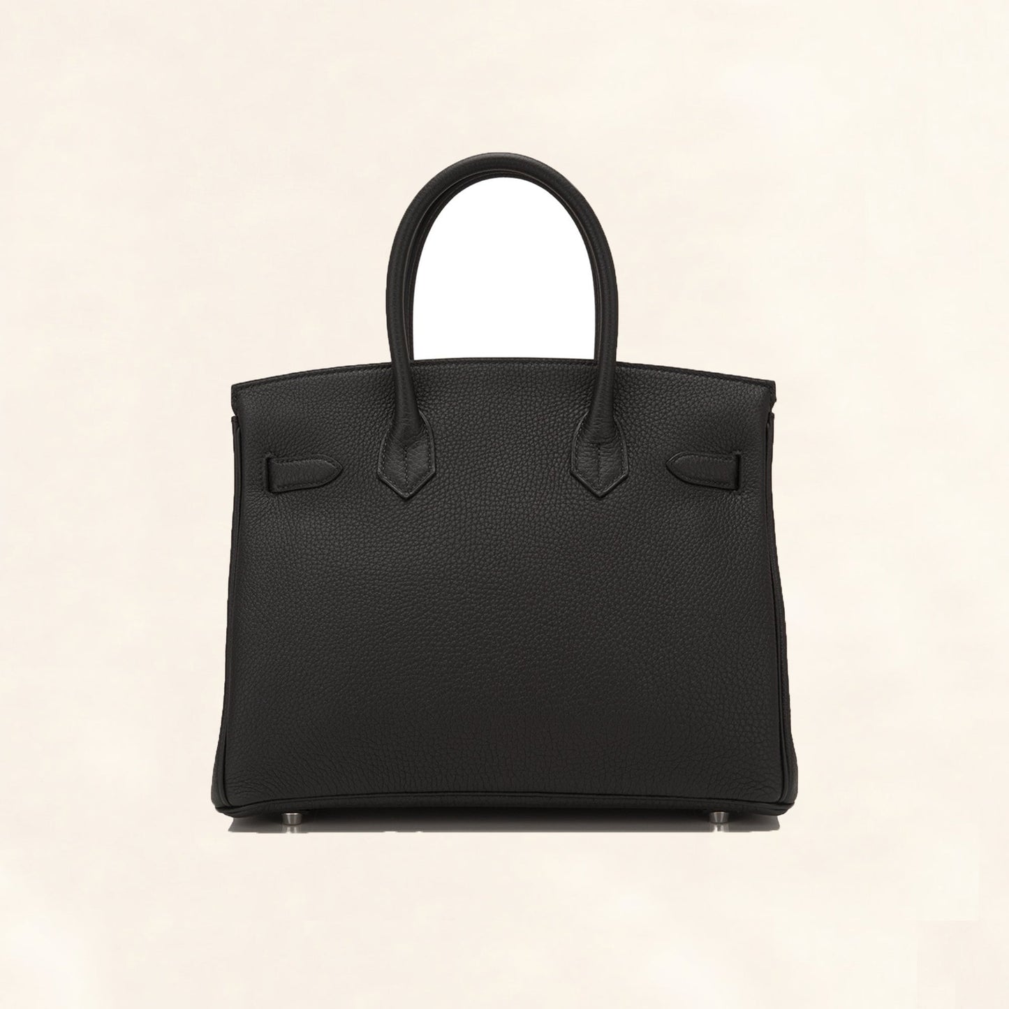 Hermès | Black Togo Birkin with Silver Hardware | 30