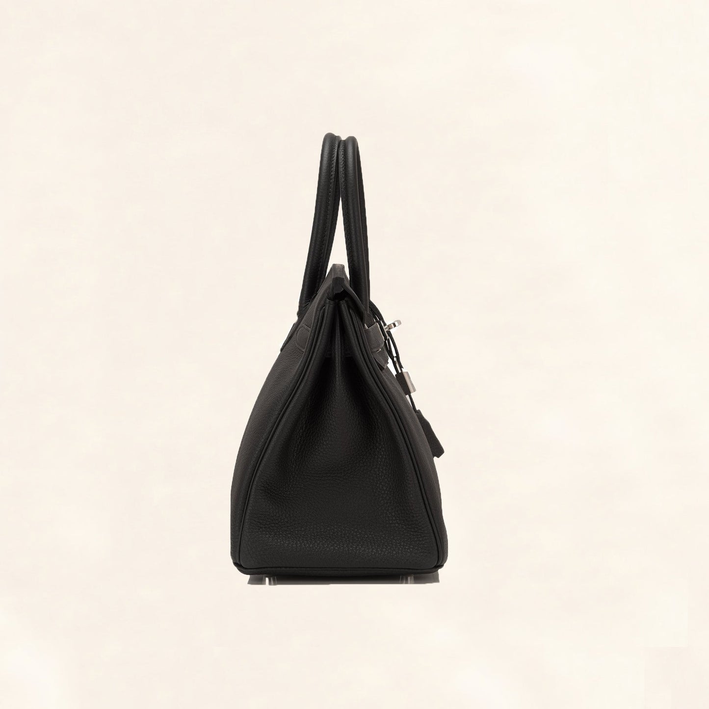 Hermès | Black Togo Birkin with Silver Hardware | 30