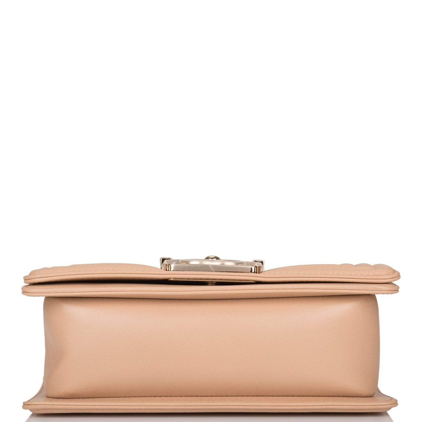 Chanel Camel Quilted Lambskin Small Boy Bag Light Gold Hardware-Payment 2