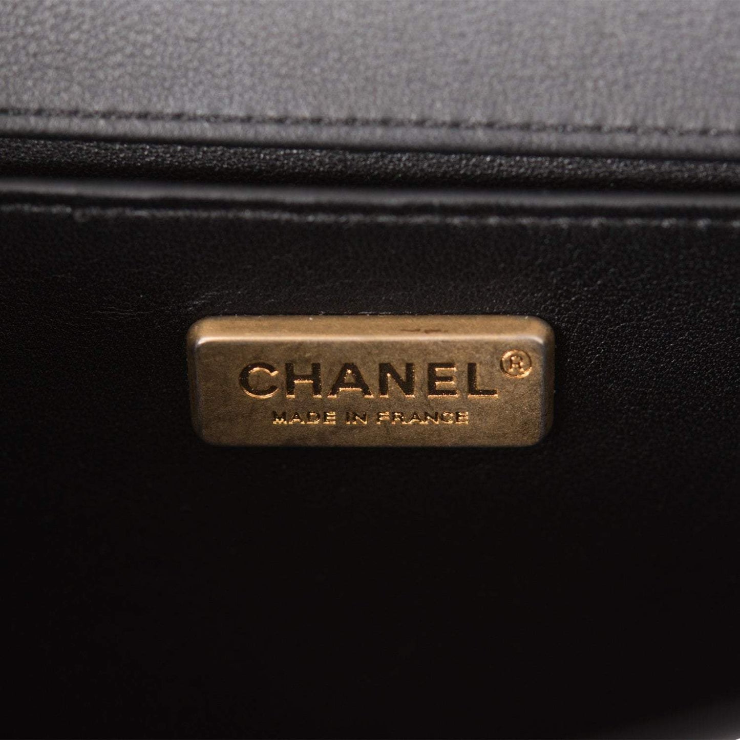 Chanel Black Python Medium Boy Bag Antique Gold Hardware
