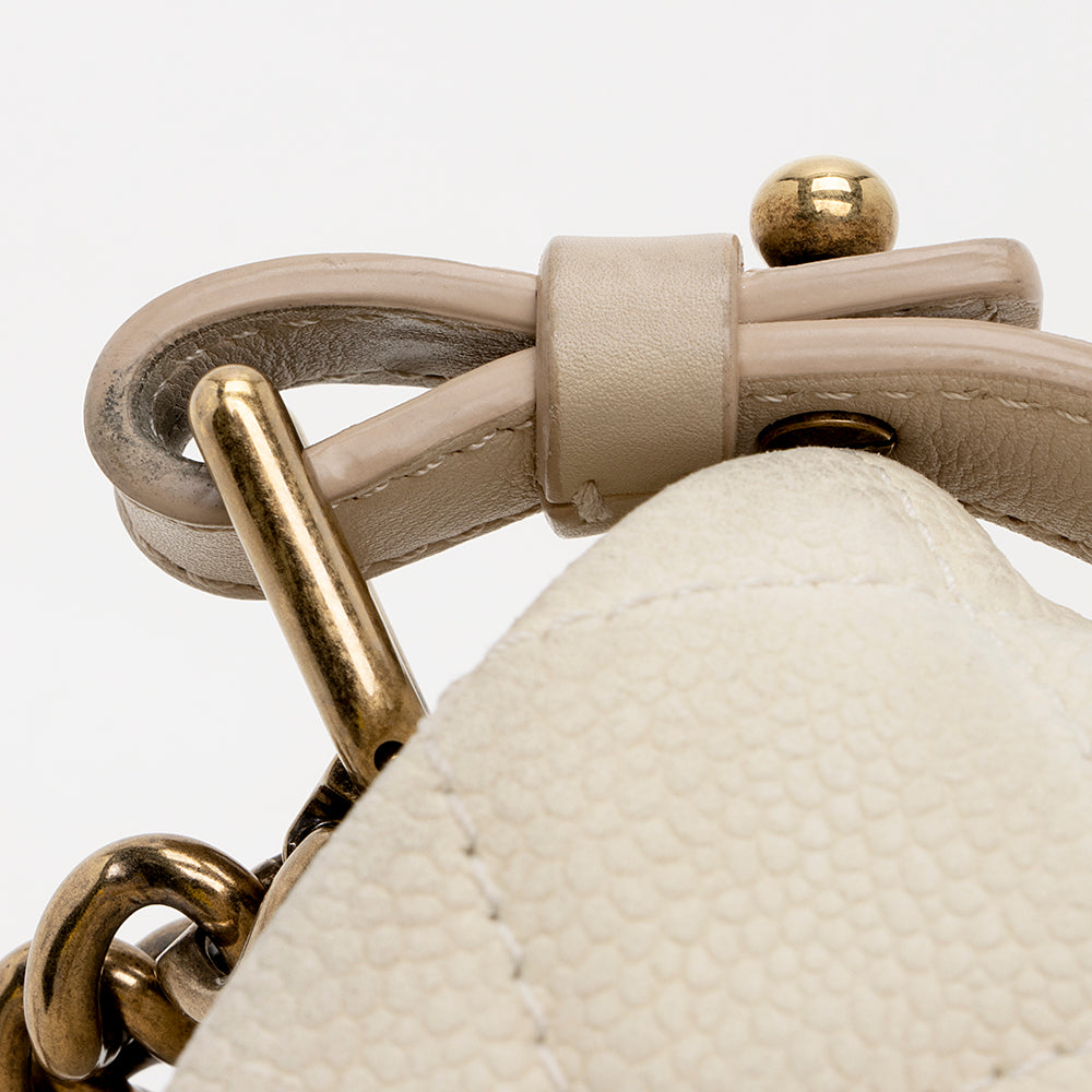 Chanel Caviar Leather Country Chic Messenger Bag