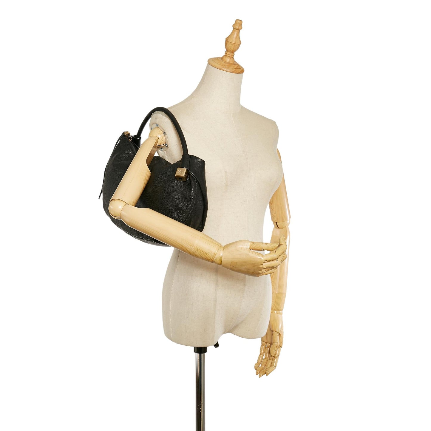 Chanel Caviar Leather Hobo Bag