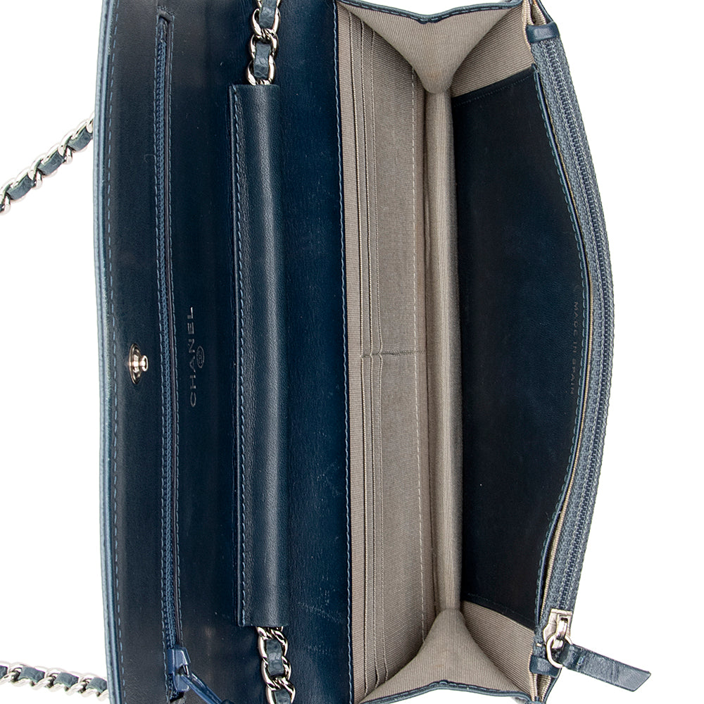 Chanel Caviar Leather Timeless CC Wallet on Chain Bag