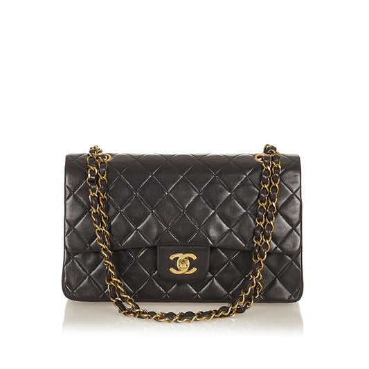 Chanel Classic Lambskin Leather Double Flap Bag