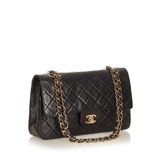 Chanel Classic Lambskin Leather Double Flap Bag