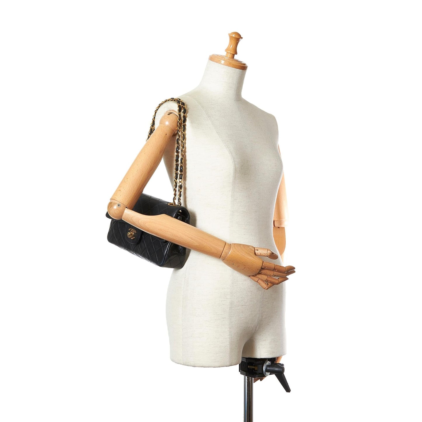 Chanel Classic Small Lambskin Leather Double Flap Bag